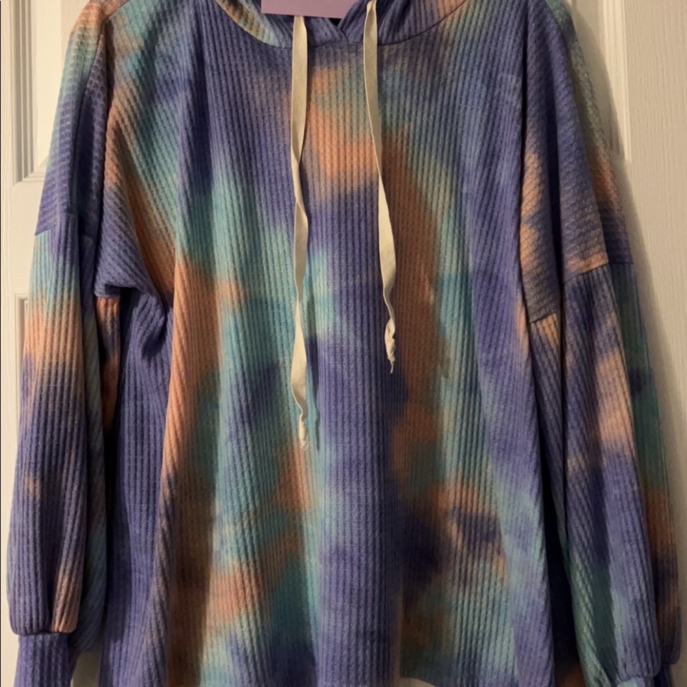 Pink lily sweater